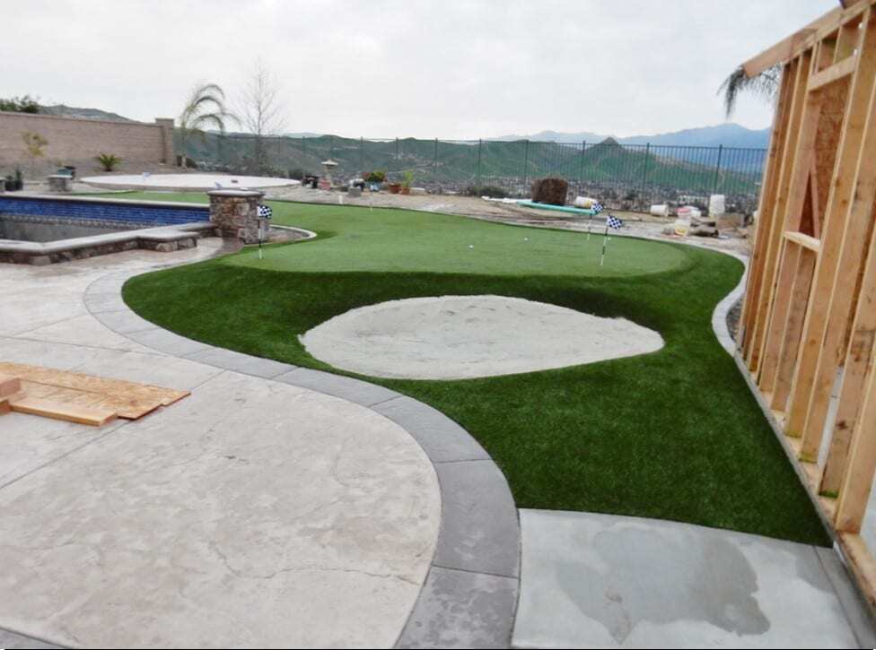 Artificial Putting Greens , Home or Business Golf Greens Chino Hills, CA