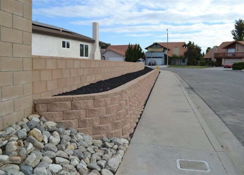 Retaining Walls, Retaining and Freestanding Wall Systems. Chino Hills